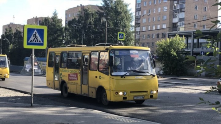 В Екатеринбурге временно изменён маршрут движения автобуса № 083