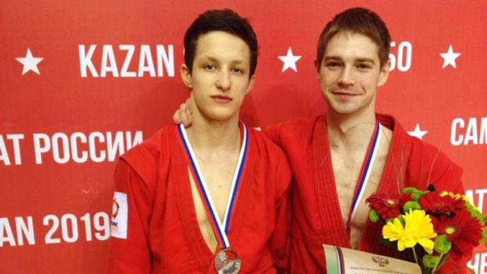 Самбисты УГМК завоевали пять медалей на чемпионате России в Казани