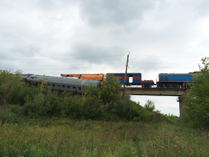 Причины крушения поезда Екатеринбург–Адлер в Мордовии выясняет следствие