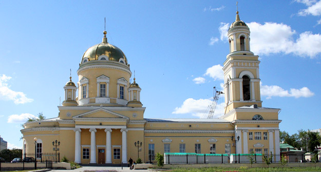 Всенощное бдение в Свято-Троицком Кафедральном соборе Екатеринбурга