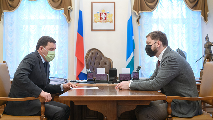 Евгений Куйвашев и Игорь Баринов обсудили вопросы национальной политики