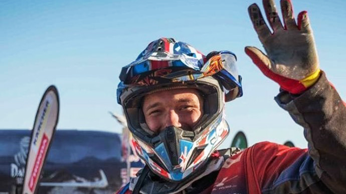 Квадроциклист Сергей Карякин отмечает 27-летие
