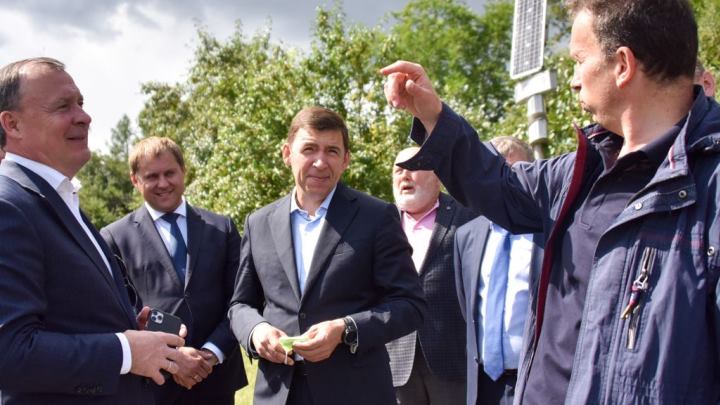 Губернатор Куйвашев инициировал разработку плана развития водно-зелёного каркаса Екатеринбурга