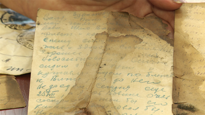 На чердаке дома в Сысерти обнаружены письма фронтовика родным