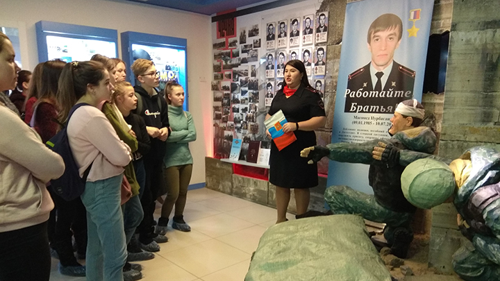 Студенты стали гостями музея свердловской полиции