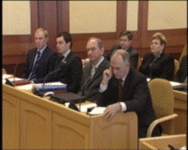 Начало новой сессии в свердловском парламенте.