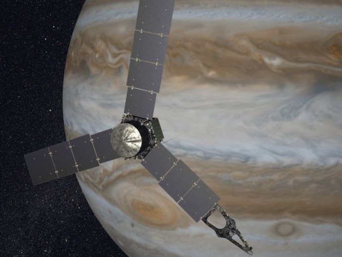 Межпланетная станция Juno прибыла к Юпитеру