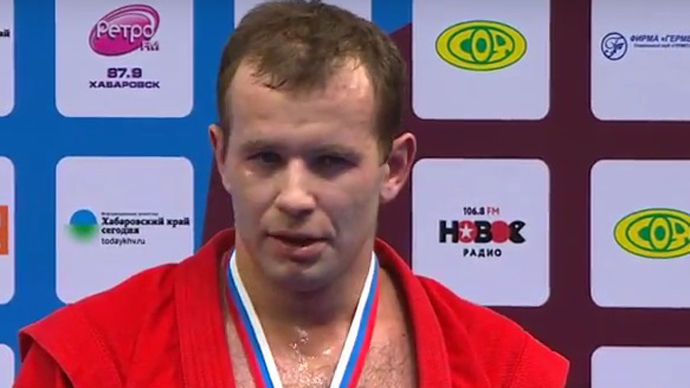 Свердловский самбист Черноскулов завоевал восьмое золото чемпионата России