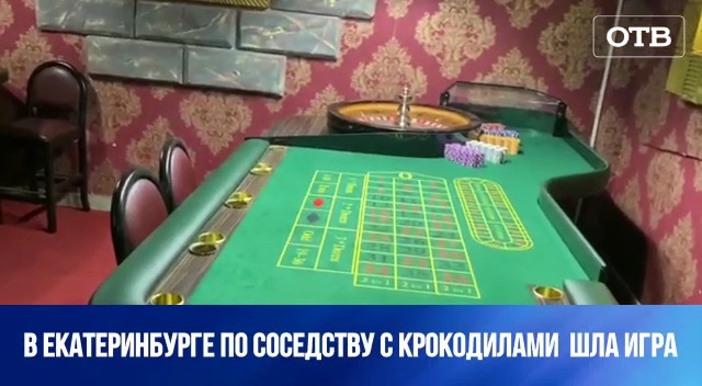 В Екатеринбурге накрыли подпольное казино с крокодилами