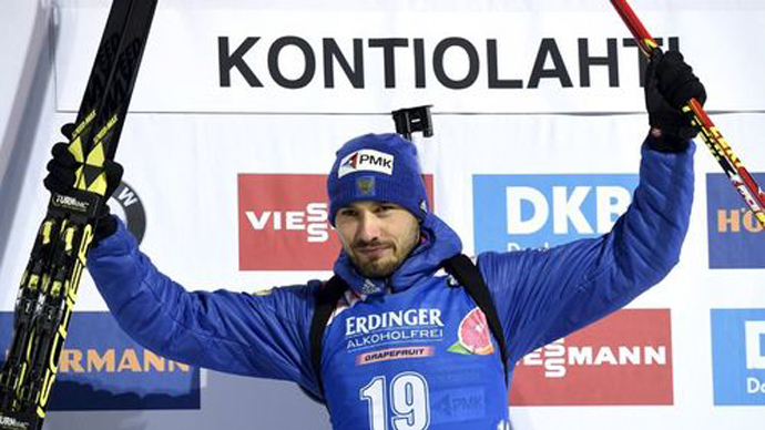 Антон Шипулин взял бронзу масс-старта на Кубке мира в Контиолахти