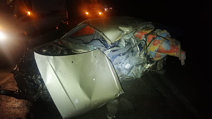 На Пермском тракте водитель «Хёндэ» погиб в ДТП с грузовиком