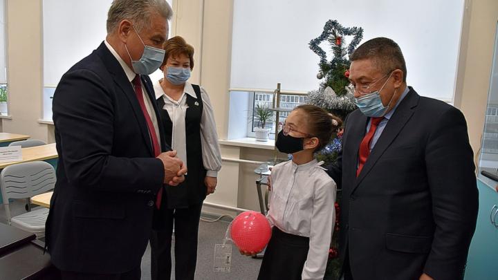 Свердловская школьница Анжелика Бадгутдинова получила новогодний подарок от Владимира Путина