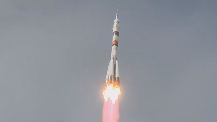 Космический корабль «Союз МС-16» успешно стартовал с Байконура
