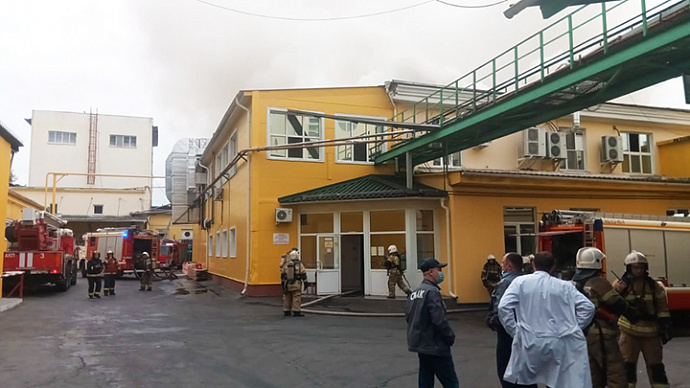 МинАПК: пожар в Екатеринбурге не повлияет на поставки хлеба