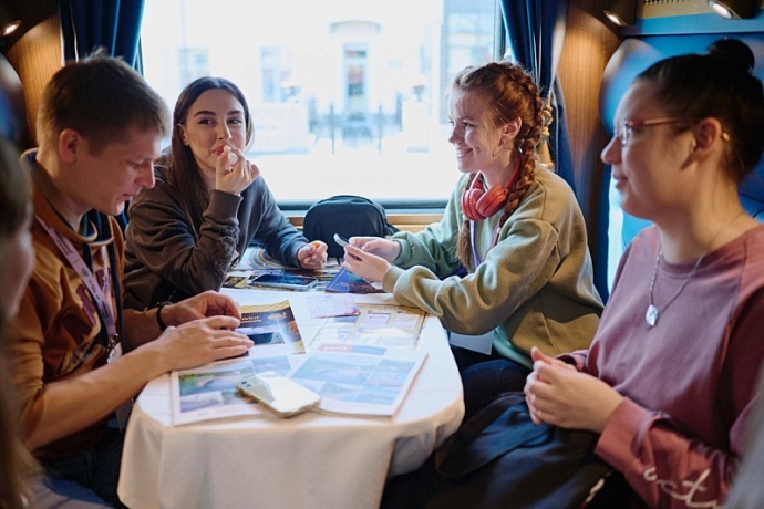 Ретропоезд «Уральский экспресс» провез ребят из 32 регионов страны по туристическому маршруту