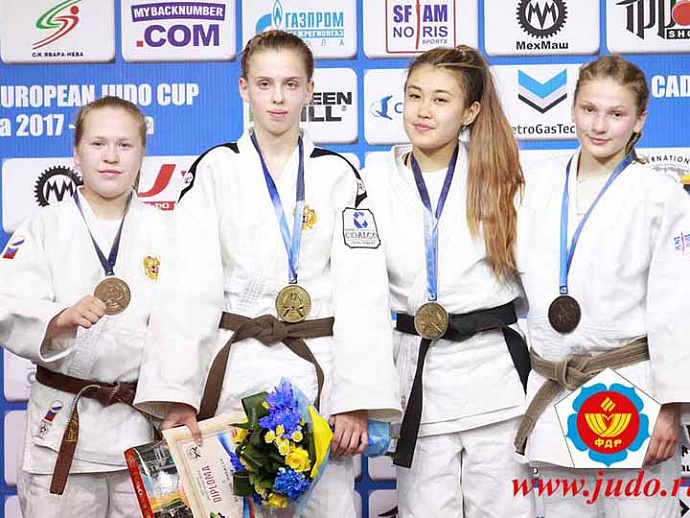 17-летняя дзюдоистка из Екатеринбурга взяла серебро Кубка Европы