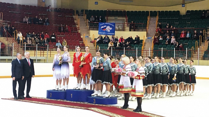 Фигуристки-синхронистки из Екатеринбурга стали 18-кратными чемпионками России