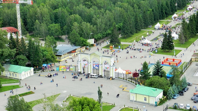 Въезд в парк Маяковского с переулка Базового будет открыт с 17 июля