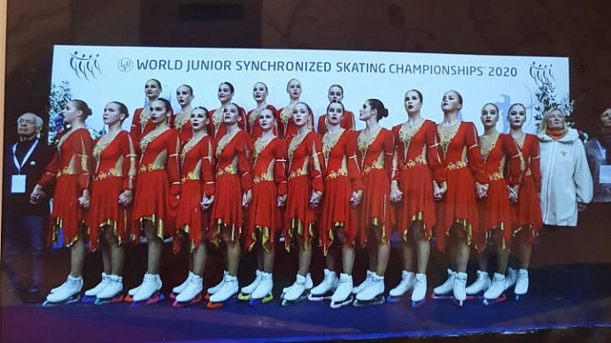Екатеринбургские фигуристки-синхронистки взяли серебро чемпионата мира