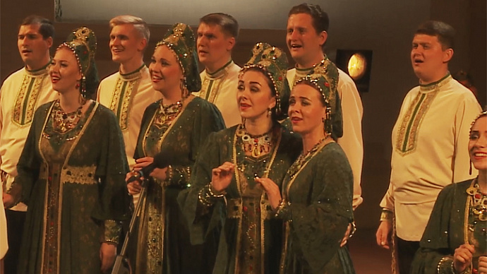 Уральский народный хор отметил юбилей аншлаговым концертом в Москве