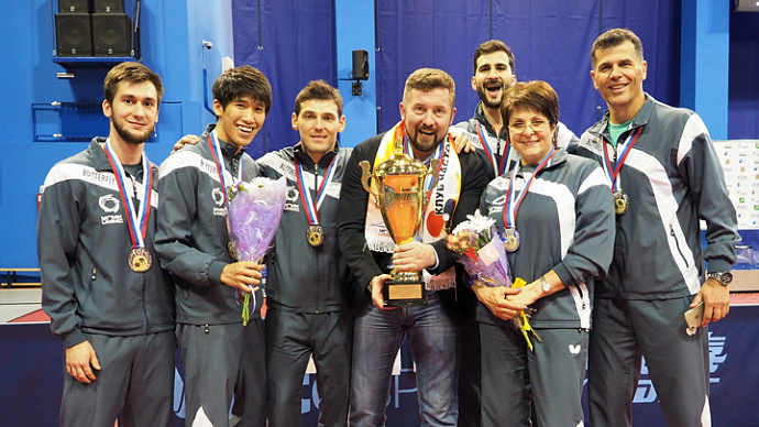 Теннисисты УГМК взяли серебро чемпионата России, выиграв в финале
