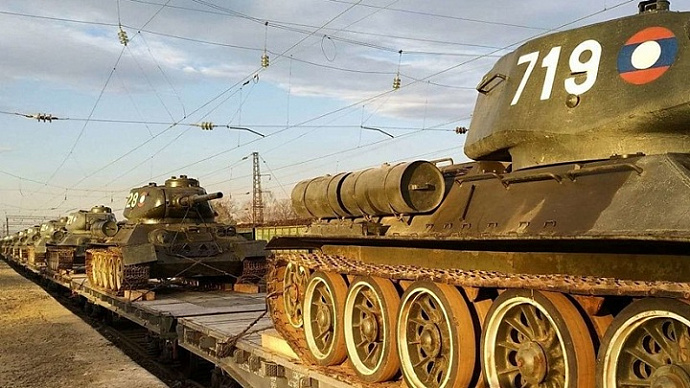 Лаос вернул России 30 советских танков Т-34
