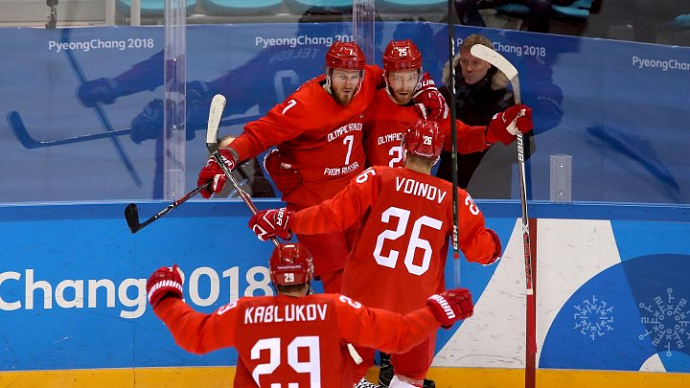 Пхёнчхан-2018: российские хоккеисты разгромили норвежцев и вышли в полуфинал