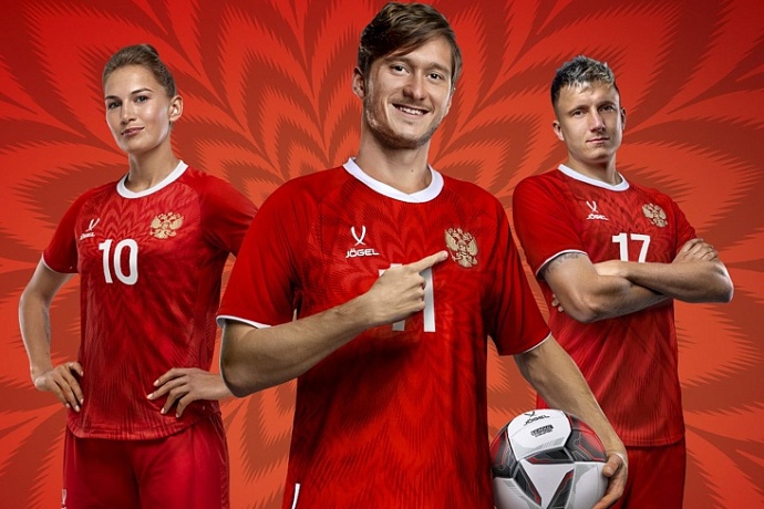 Сборная России по футболу представила новую форму