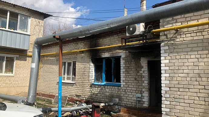 Пожар в жилом доме в Арамиле: ребёнок получил 45 % ожогов
