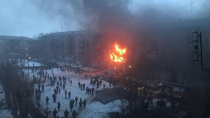В Магнитогорске произошёл взрыв газа жилом доме