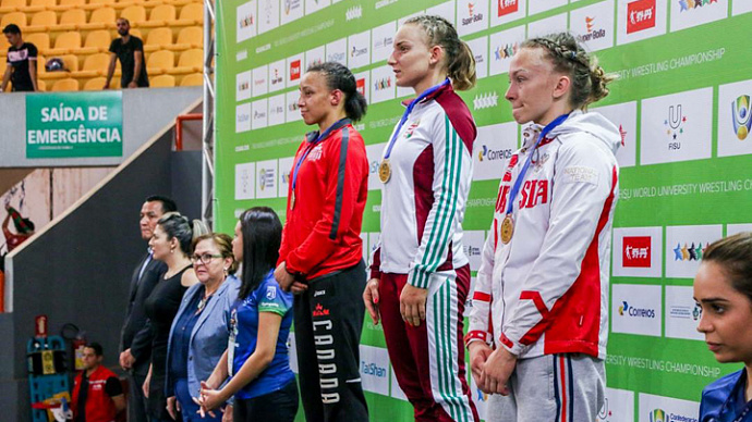 Магистрантка УрФУ взяла бронзу чемпионата мира по вольной борьбе