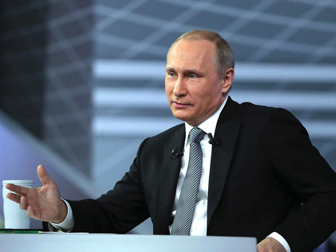 Сегодня в Москве пройдёт юбилейная «Прямая линия с Владимиром Путиным»