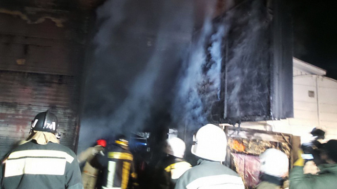 На Эльмаше пожарные предотвратили взрыв в цехе металлообработки