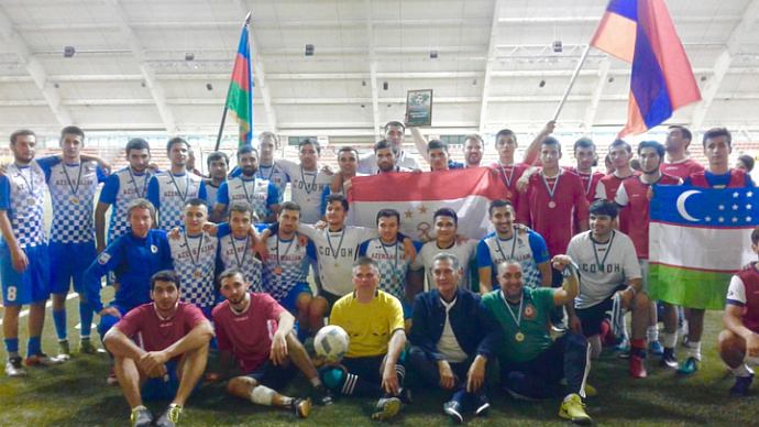 Команда Азербайджана выиграла свердловский турнир по футболу