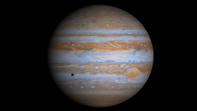 Юпитер достигнет максимальной яркости в ночь на 11 июня
