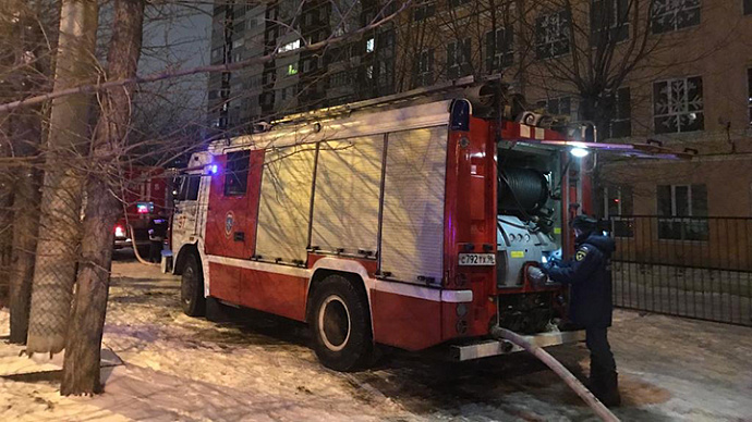 В Екатеринбурге из-за пожара эвакуировали школу № 17 на Белинского