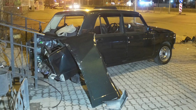 В Екатеринбурге водитель «Гетца» устроил ДТП с вазовской «пятёркой»