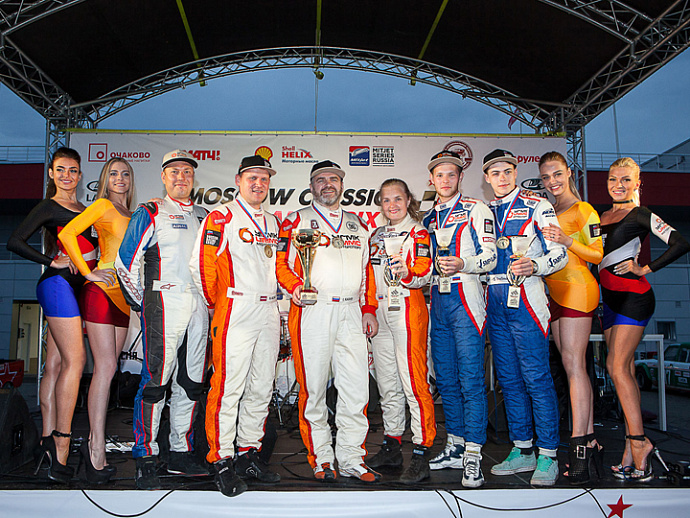 Уральские автогонщики выиграли первый этап Moscow Classic Grand Prix