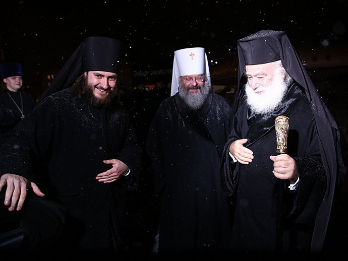 В Екатеринбург прибыл патриарх Александрийский и всея Африки Феодор II