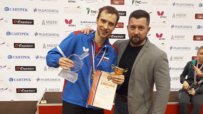 Свердловский теннисист Александр Шибаев стал чемпионом России