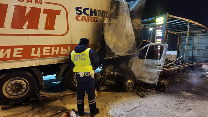 На Московском тракте водитель «Газели» погиб в ДТП с грузовиком