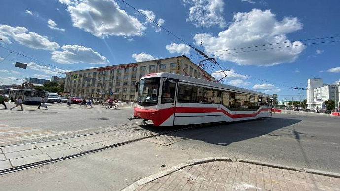 По проспекту Ленина перестанут ездить трамваи