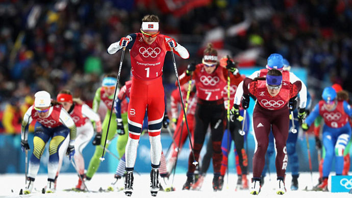 Пхёнчхан-2018: россиянки взяли первые за 12 лет медали в лыжной эстафете