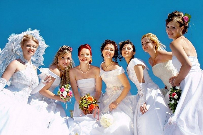 Екатеринбургские невесты попала в рейтинг самых привлекательных