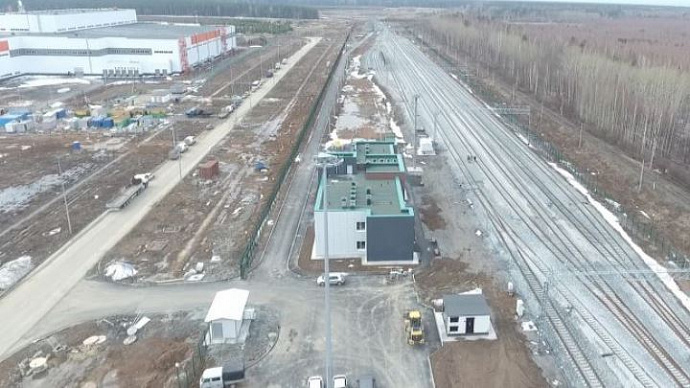 В Верхней Салде завершается строительство железнодорожной инфраструктуры для ОЭЗ «Титановая долина»