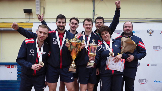 Теннисисты УГМК стали пятикратными чемпионами России