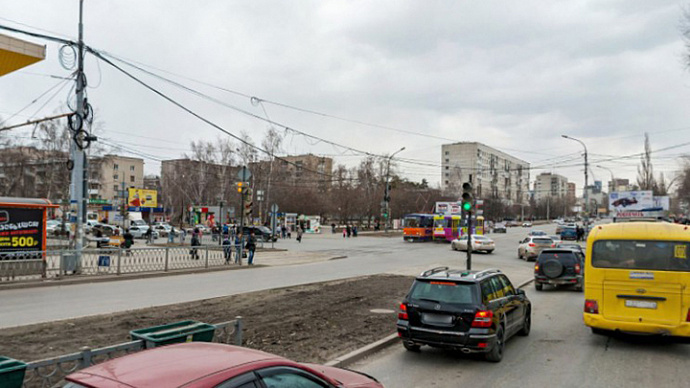 В Екатеринбурге закрывается перекрёсток Белореченской и Шаумяна