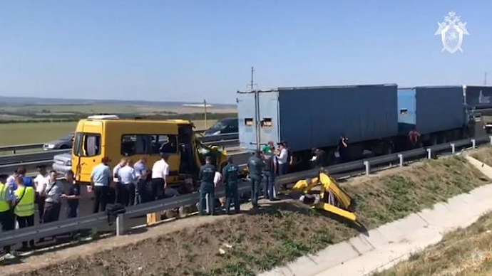 Смертельное ДТП в Крыму: в аварии на трассе «Таврида» погибли девять человек