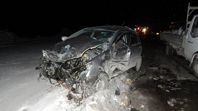 Легко отделался: водитель «Тойоты» попал в тройной замес на Тюменском тракте