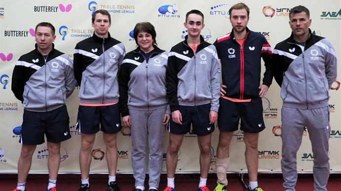 Теннисисты УГМК завершили 1-й тур Континентального чемпионата без поражений